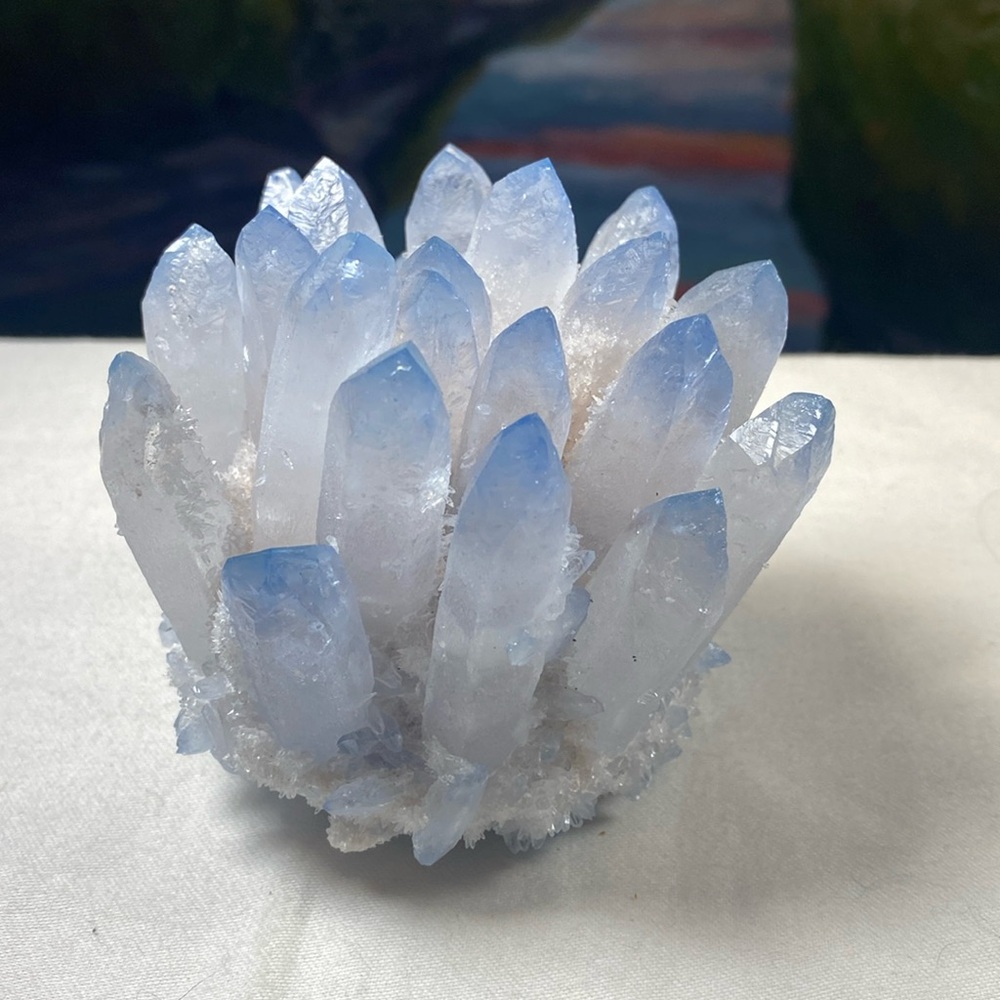 Ghost Phantom Quartz Clusters